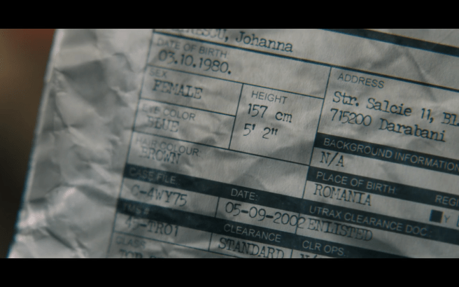 Hanna S1Ep6 BC with Hanna's Birthdate Sept 5 2002