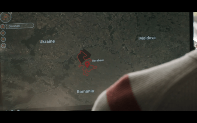 Hanna S1Ep6 Blacked Out Part Of Romanian Map 1