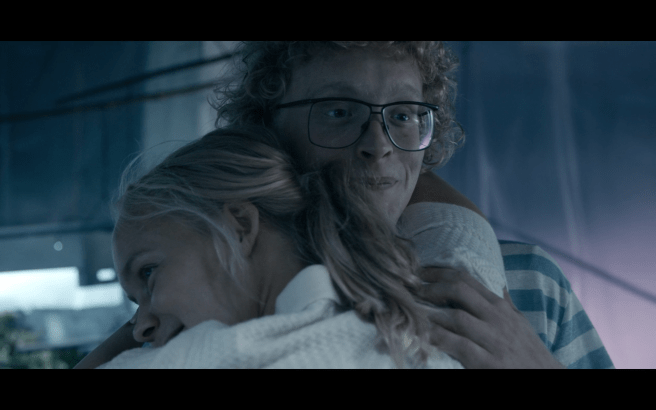 The Rain S2Ep2 Jean Cheers Lea Up with Cucumbers