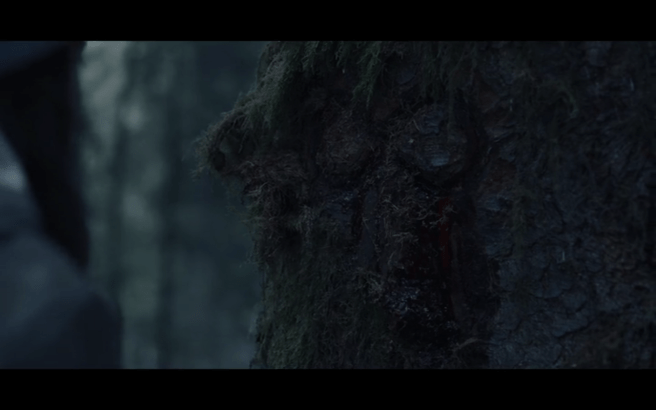 Black Spot S1Ep1 Infinity Sign on Tree