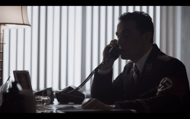 HighCastle S1Ep3 Smith on Phone