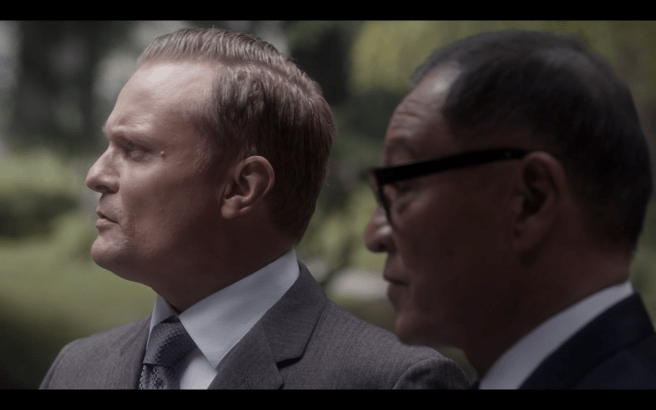 HighCastle S1Ep3 Wegener &amp; Tagomi