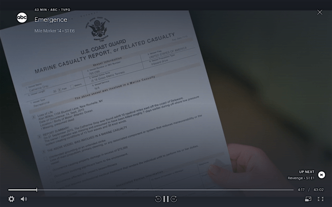 Emergence S1Ep6 Alan Wilkis Death Report
