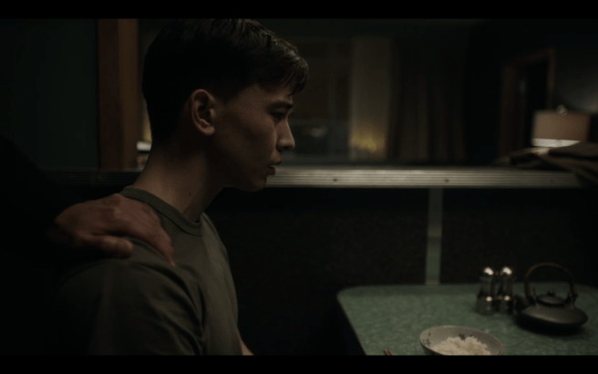 High Castle S4Ep2 Kido Gives Toru Pep Talk