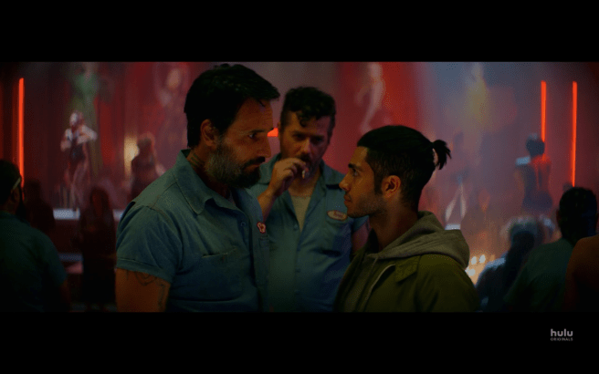 Reprisal S1Ep1 Joel, Bru, Ethan