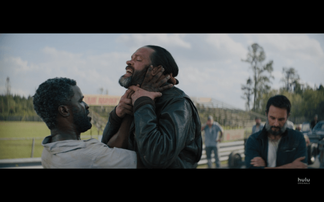 Reprisal S1Ep2 Bash Manhandles Konstantinov