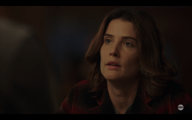 Stumptown S1Ep8 Dex Confides in Grey