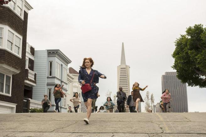 Zoey Runs from the Help! Mob