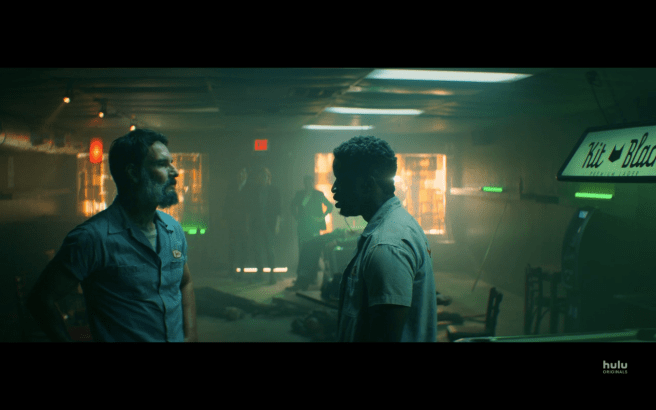 Reprisal S1Ep5 Joel, Bash, Phoenixes in Ghouls Bar