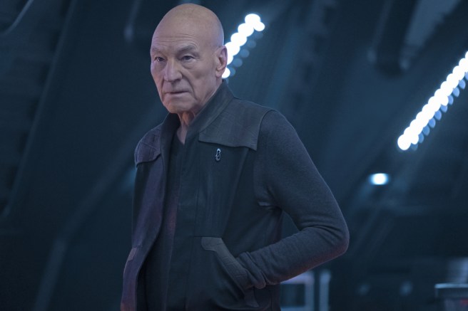 Star Trek: Picard S1E6 Patrick Stewart as Admiral Jean Luc Picard