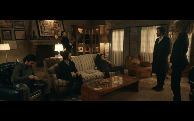 Star Trek Picard S1E8 5 All five emergency holograms have an emergency conference with Raffi.