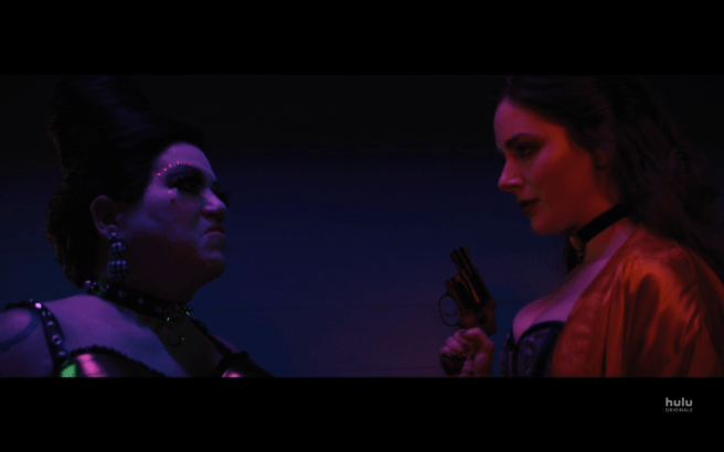 Reprisal S1Ep7 Queenie Sends Meredith to Defend Against Robbers