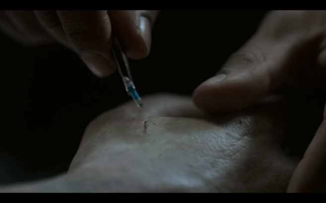 Snowpiercer S1Ep3 Sean's Magic Blue Chip