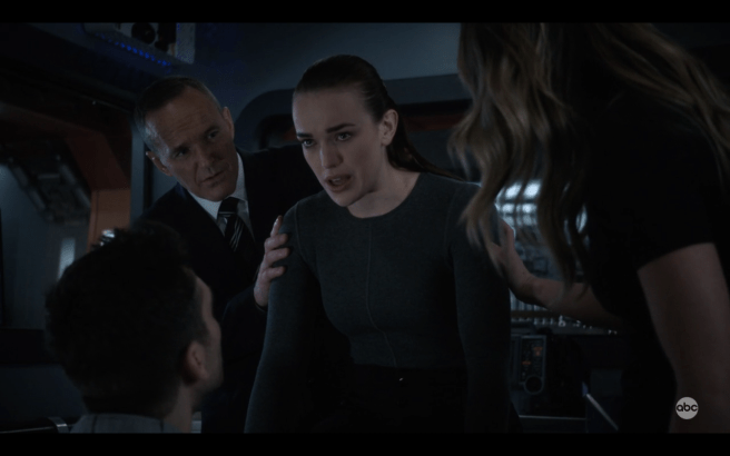 Agents of SHIELD S7E9 Jemma Is Overcome
