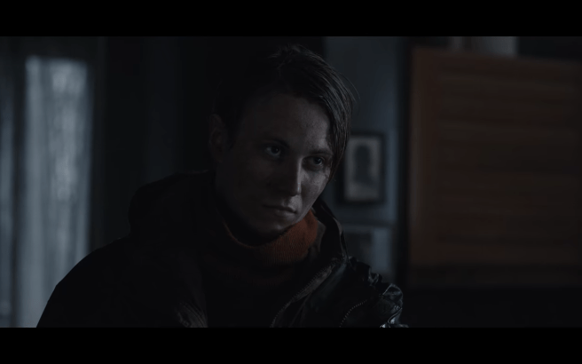 Dark S3Ep2 Noah in Kahnwald House with Eli