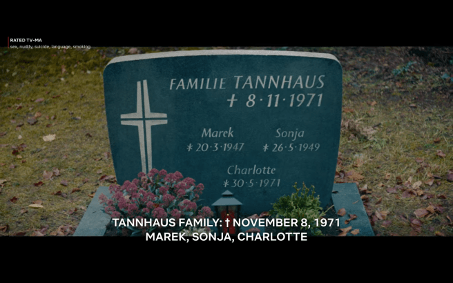 Dark S3Ep7 Tannhaus Gravestone