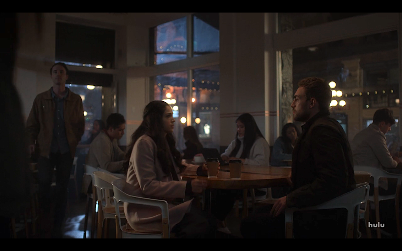 Helstrom S1Ep3 Gabby &amp; Daimon at Coffee Shop