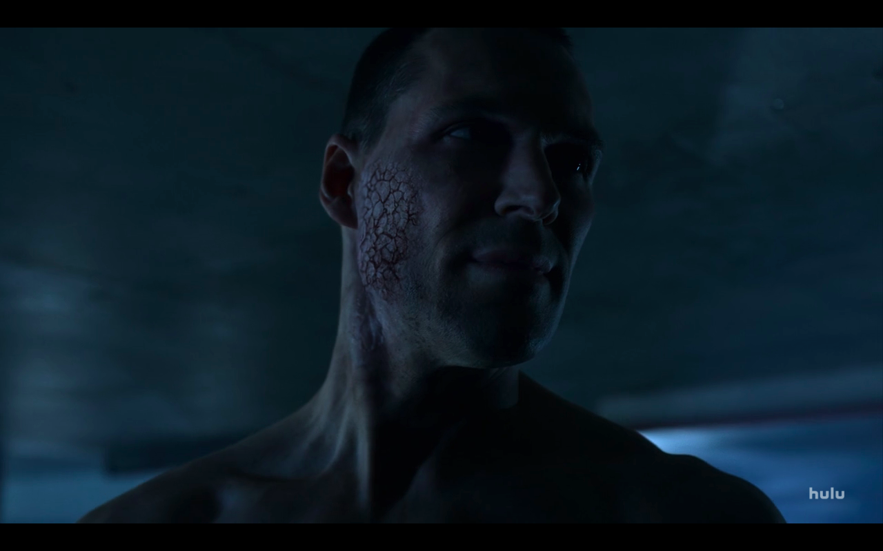 Helstrom S1Ep3 Spivey's Face Post Consumption