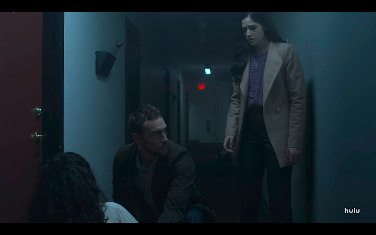 Helstrom S1Ep6 Daimon &amp; Gabriella at Blood Hotel