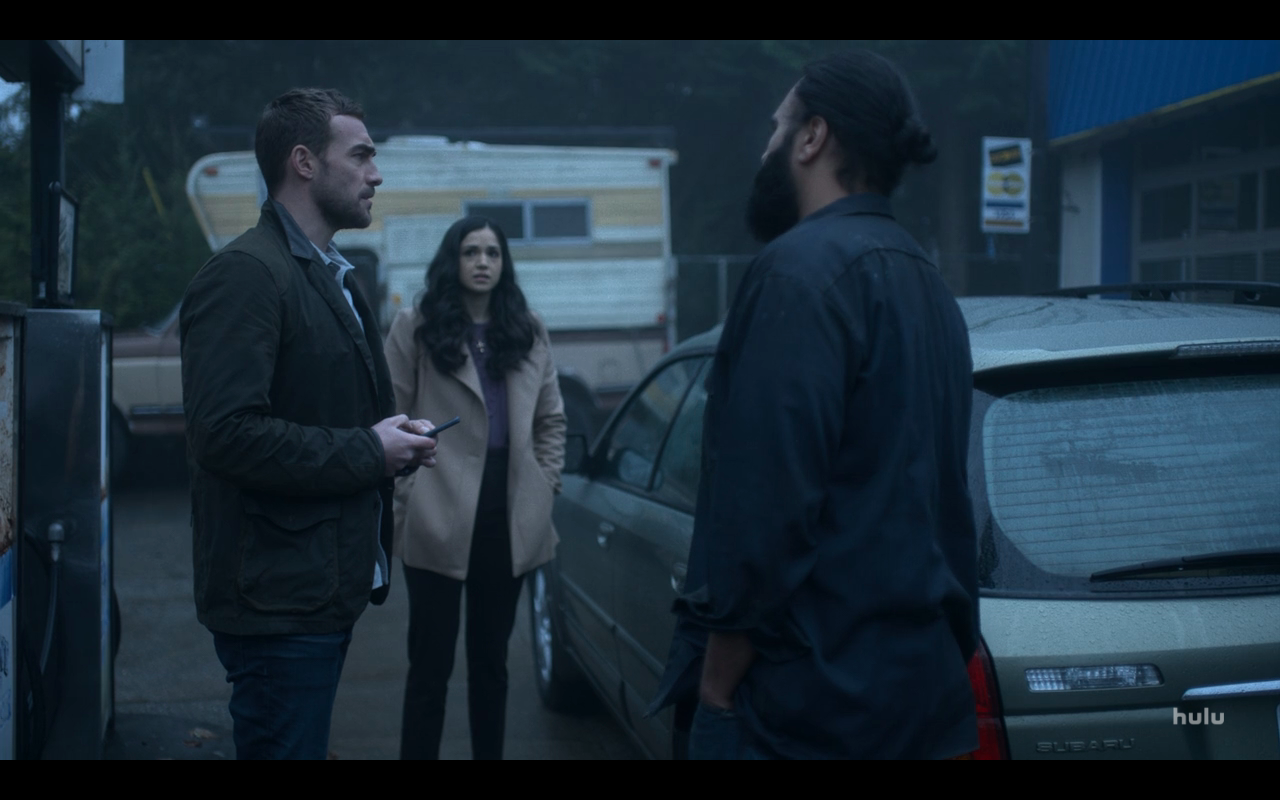 Helstrom S1Ep6 Daimon &amp; Gabriella at Gas Station