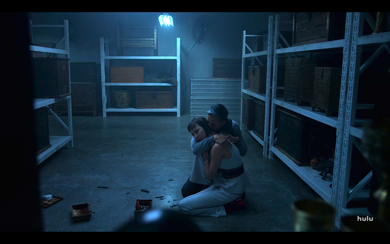 Helstrom S1Ep7 Chris Consoles Ana