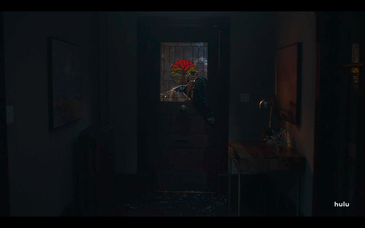 Helstrom S1Ep8 Daimon Breaks Window