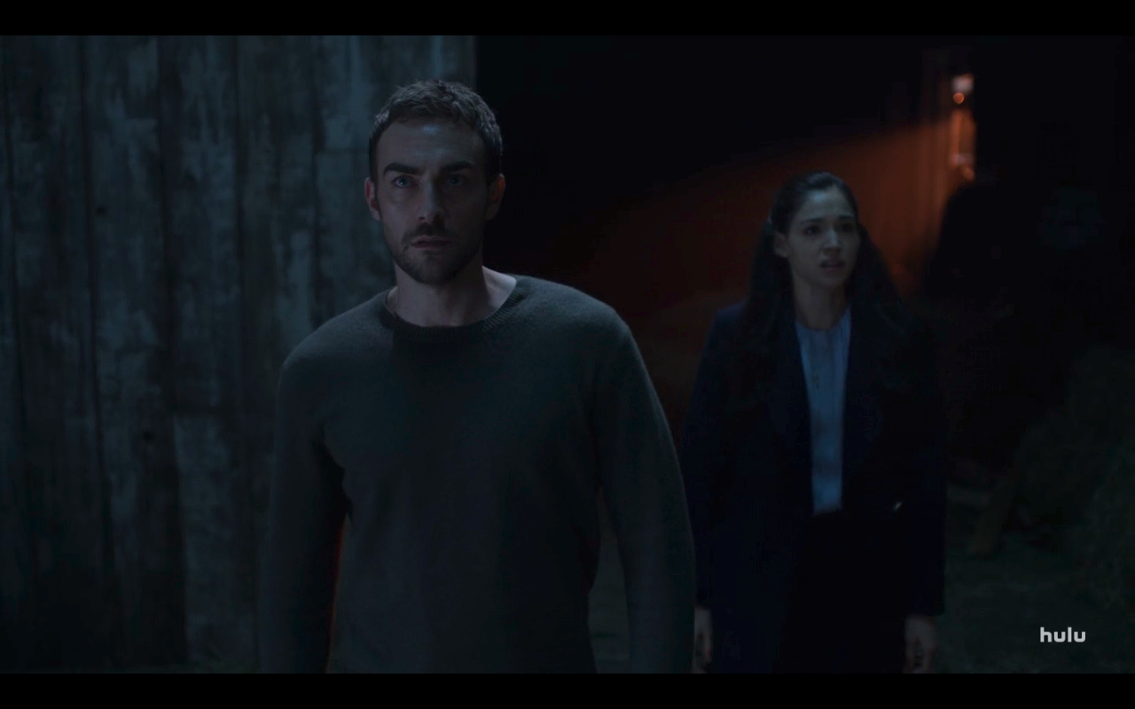 Helstrom S1Ep8 Daimon &amp; Gabby in Barn