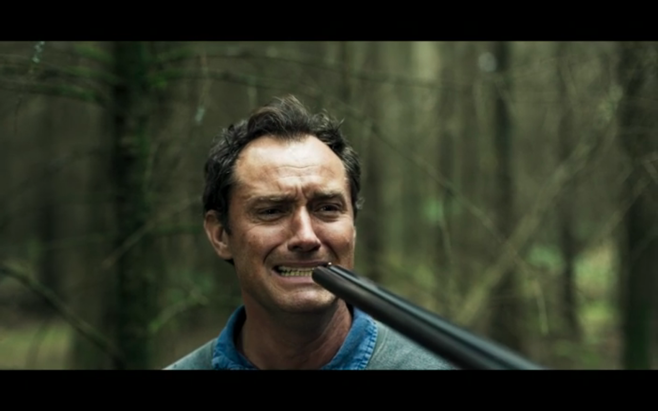 The Third Day S1Ep2 Sam with Gun Pointed at Face