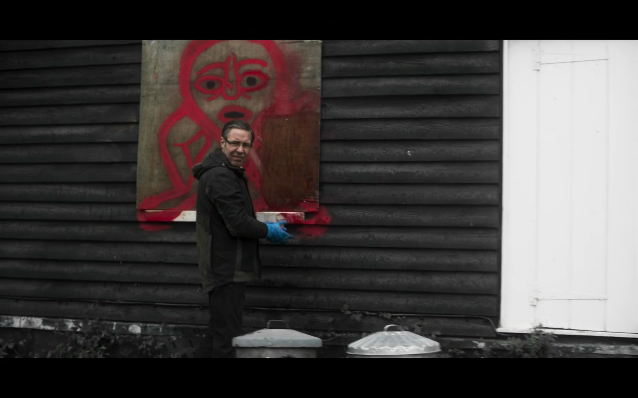 The Third Day S1Ep4 Mr Martin Scrubs Board