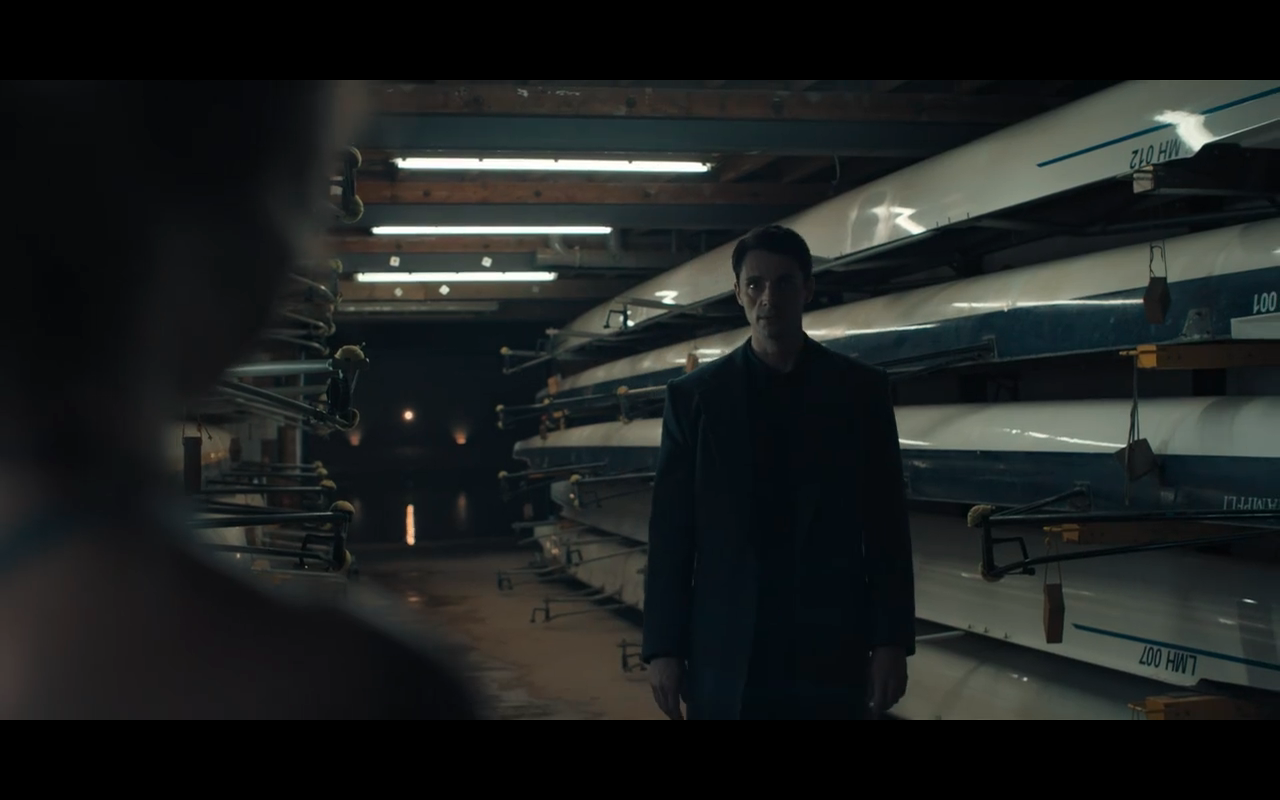 Disc of Witches S1Ep1 Matt in Boathouse