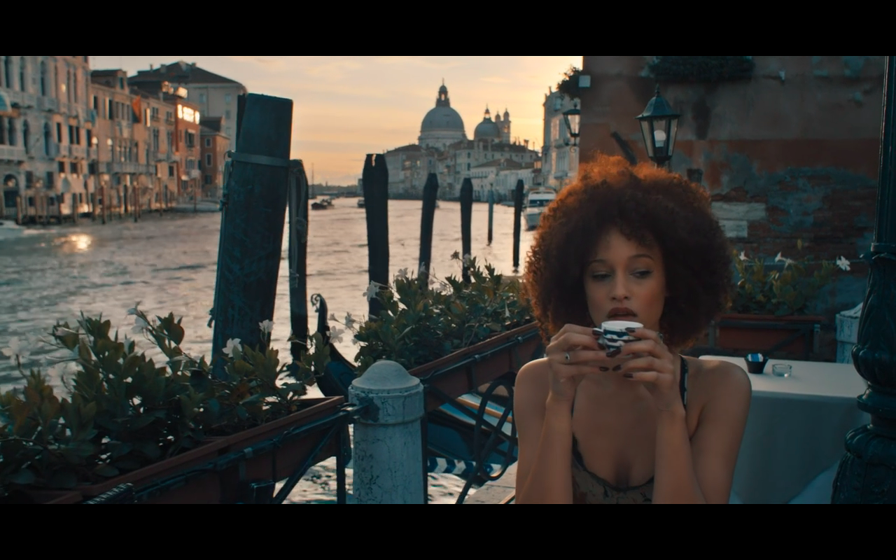 Disc of Witches S1Ep2 Juliette Drinks Espresso