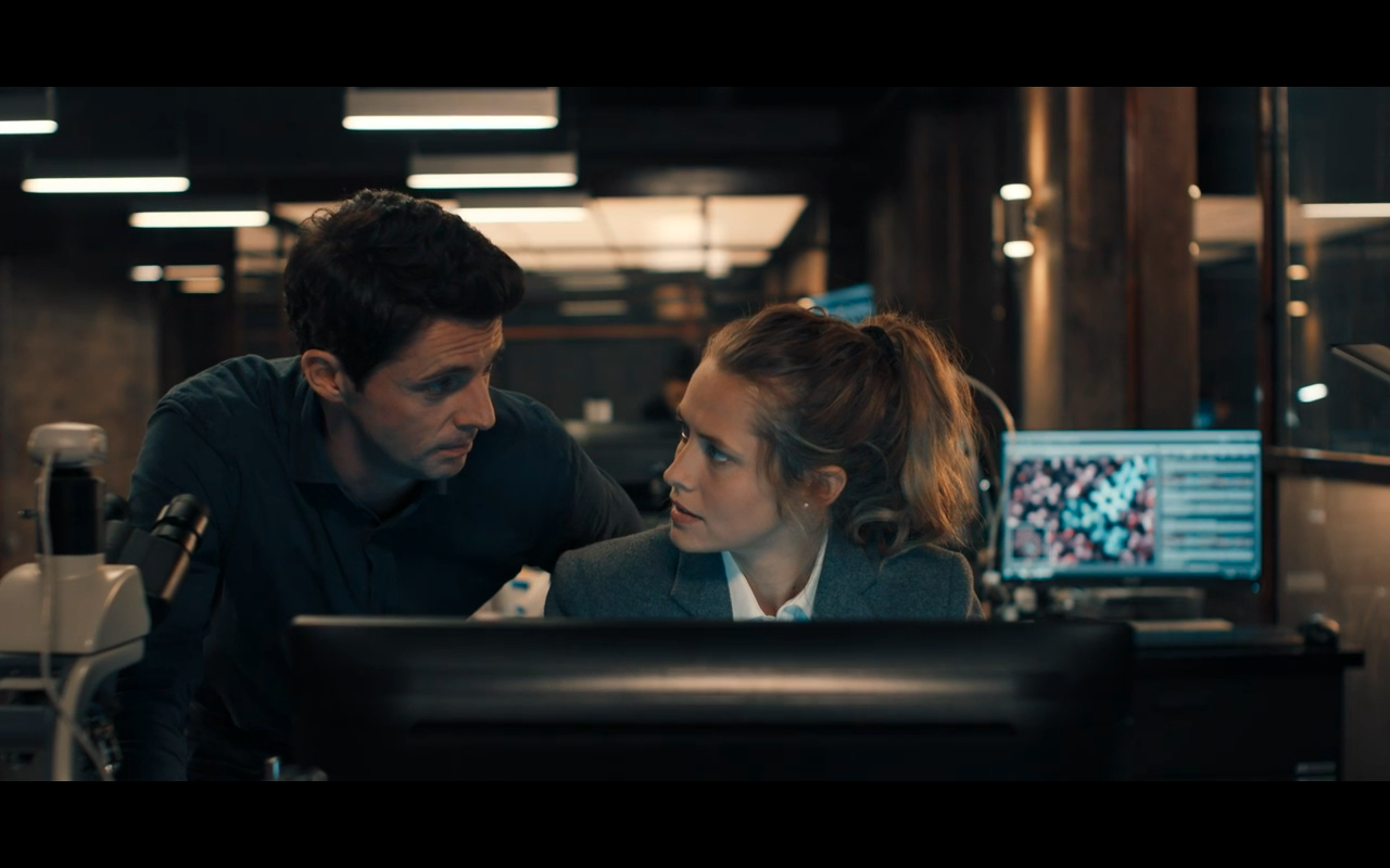 Disc of Witches S1Ep2 Matt &amp; Diana in Lab 2