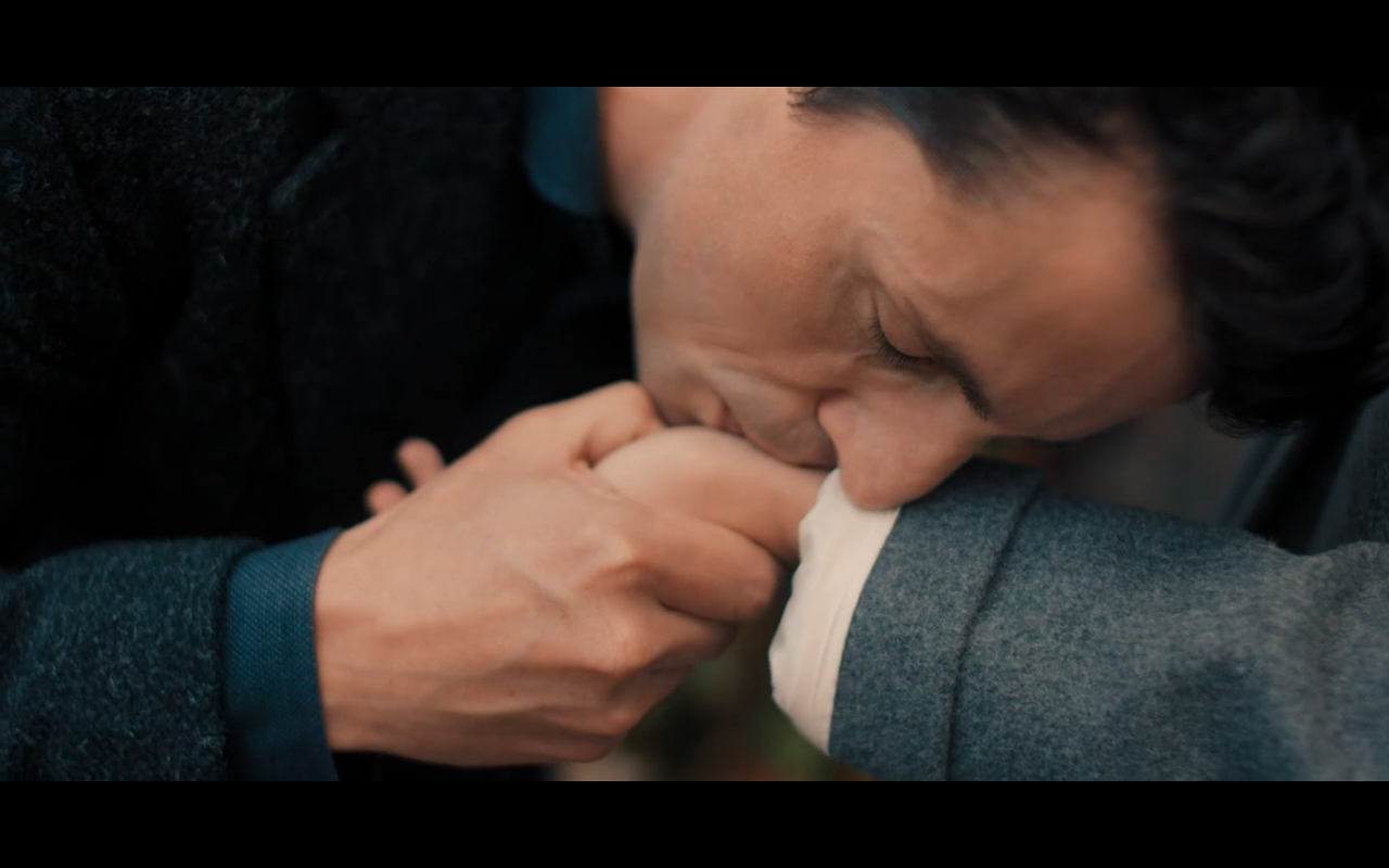 Disc of Witches S1Ep2 Matt Kisses Diana's Wrist