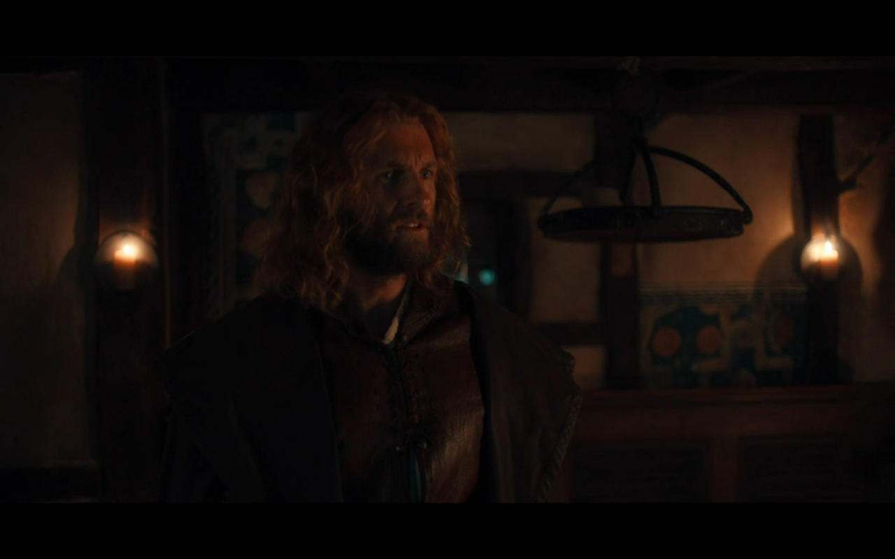 Disc of Witches S2Ep3 Gallowglass Confused by Matt's Witch