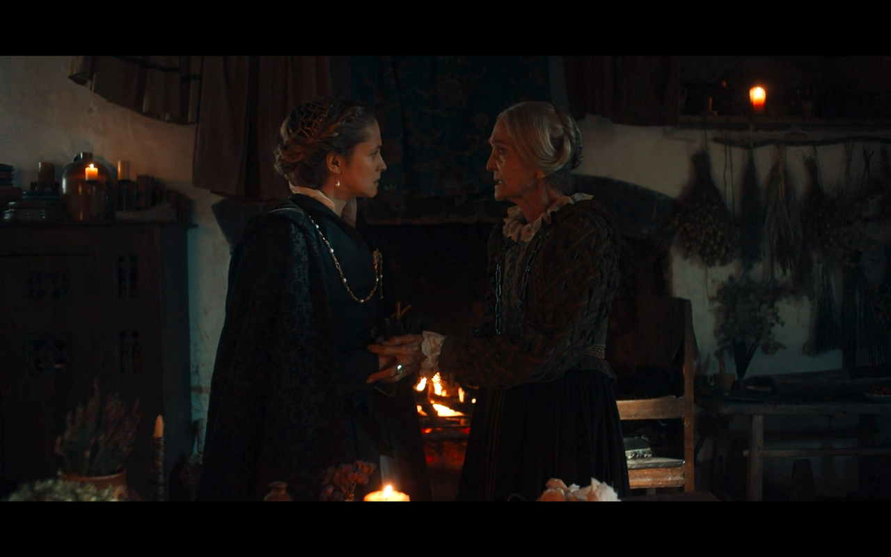 Disc of Witches S2Ep3 Goody Alsop & Diana Say Goodbye