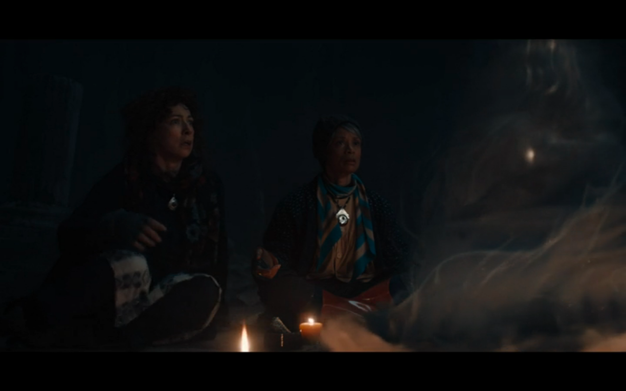 Disc of Witches S2Ep8 Sarah &amp; Emily Summon Rebecca