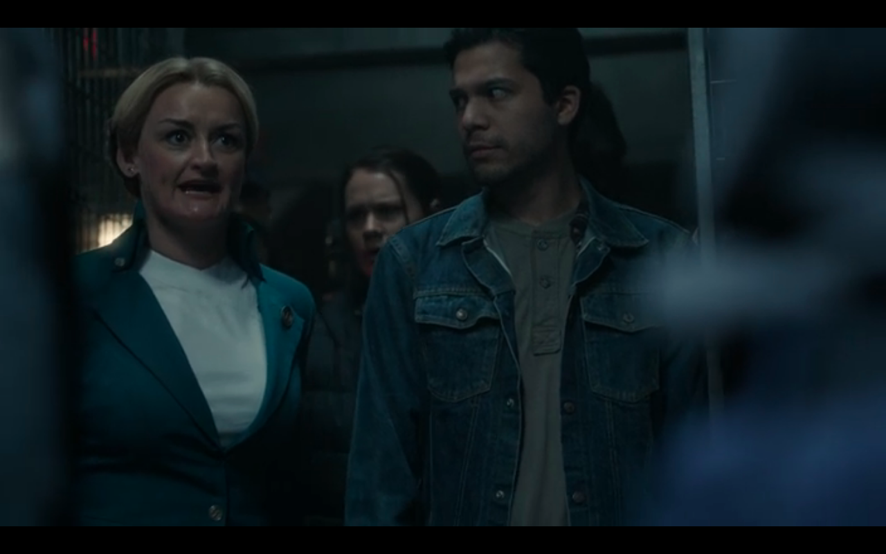 Snowpiercer S2Ep7 Ruth Argues for Layton's Release