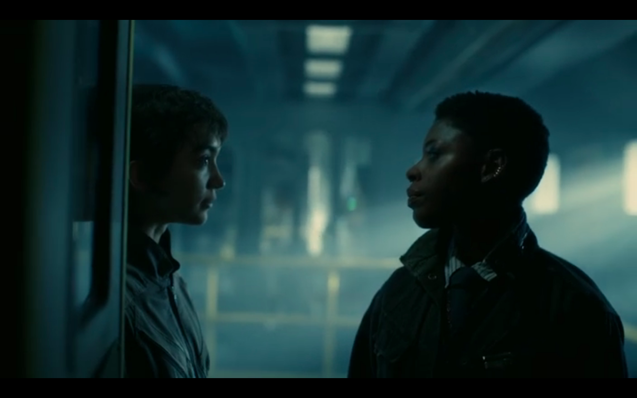 Snowpiercer S2Ep7 Standoff Between Alex &amp; Sykes