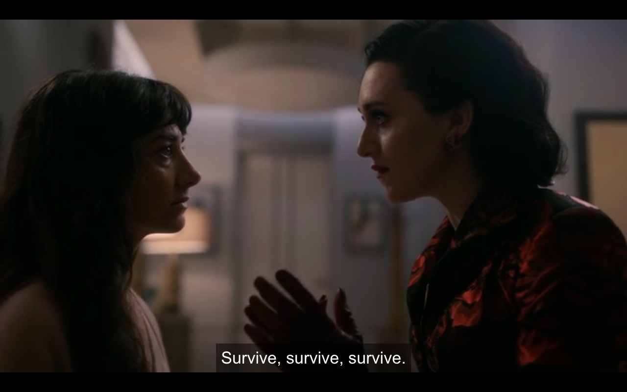 Snowpiercer S2Ep10 Audrey & Zarah