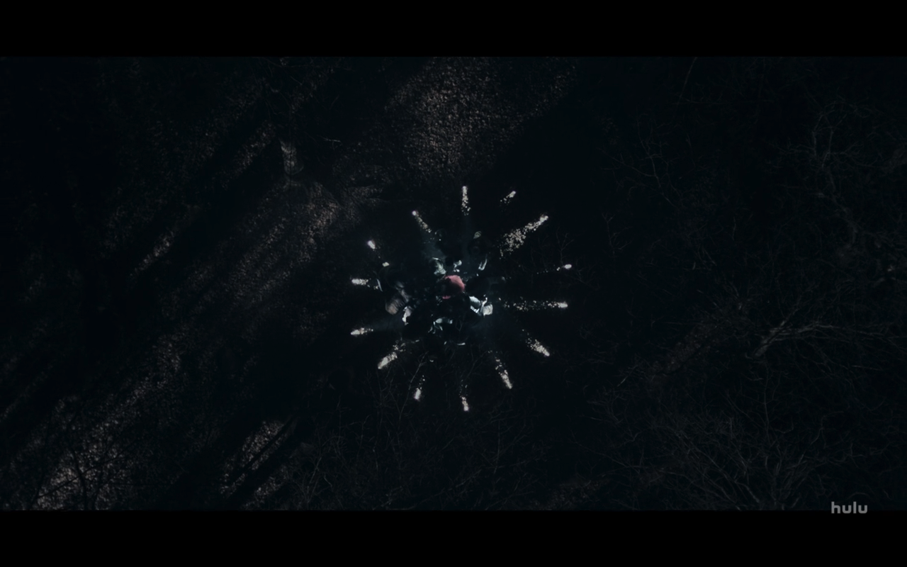 Handmaids Tale S4Ep10 Flashlight Kill Circle