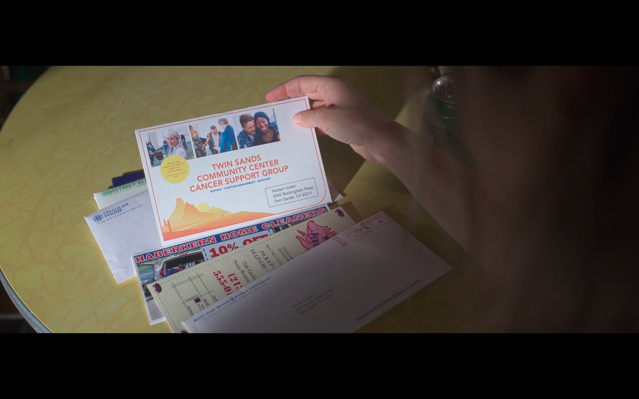 Made for Love S1Ep7 Cancer Support Group Letter