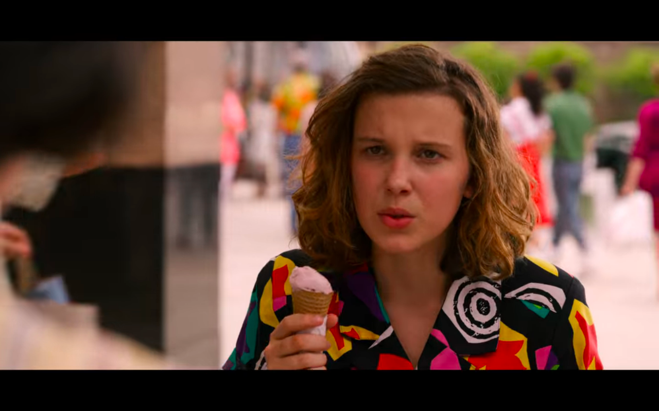 Stranger Things S3Ep2 El Breaks Up with Mike