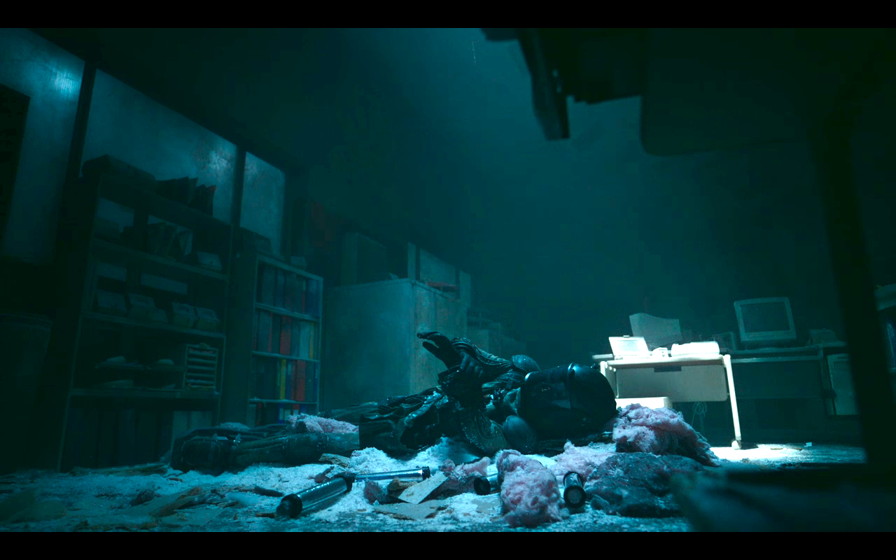 Snowpiercer S3Ep1 Ben in Reactor Office