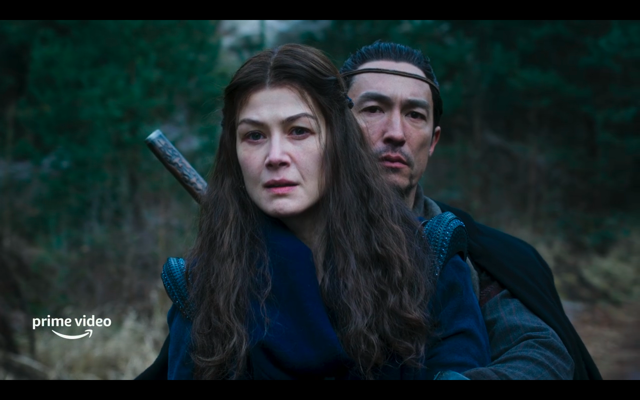 Wheel of Time S1Ep3 Moiraine &amp; Lan Look at Logaine