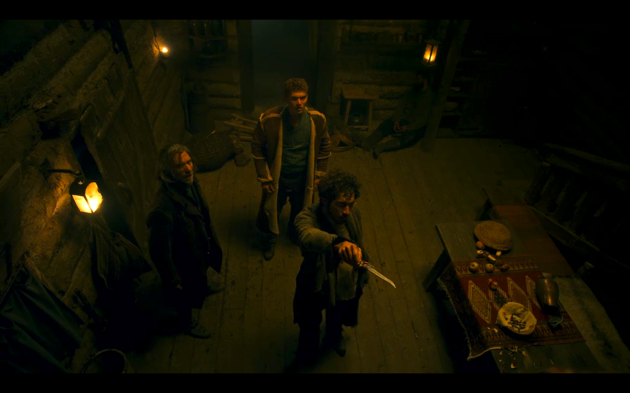 Wheel of Time S1Ep4 Thom, Rand, Mat