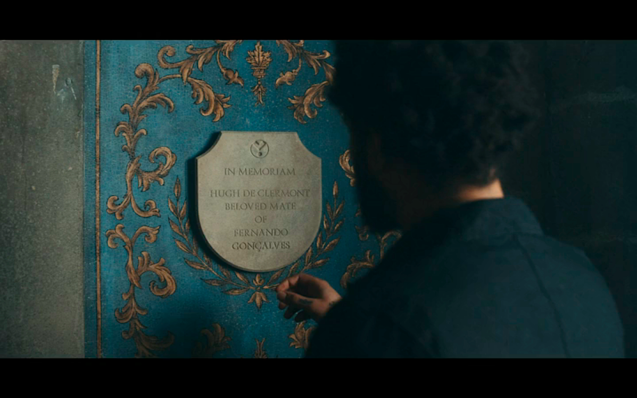A Discovery of Witches S3Ep7 Hugh's Plaque &amp; Fernando