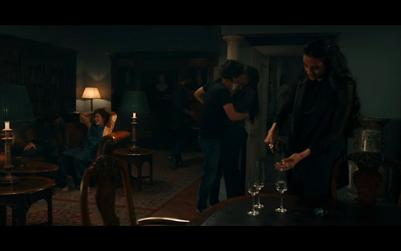 Discovery of Witches S3Ep4 Downstairs Crowd Celebrates