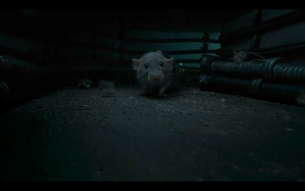 Snowpiercer S3Ep2 Rat in Tunnel
