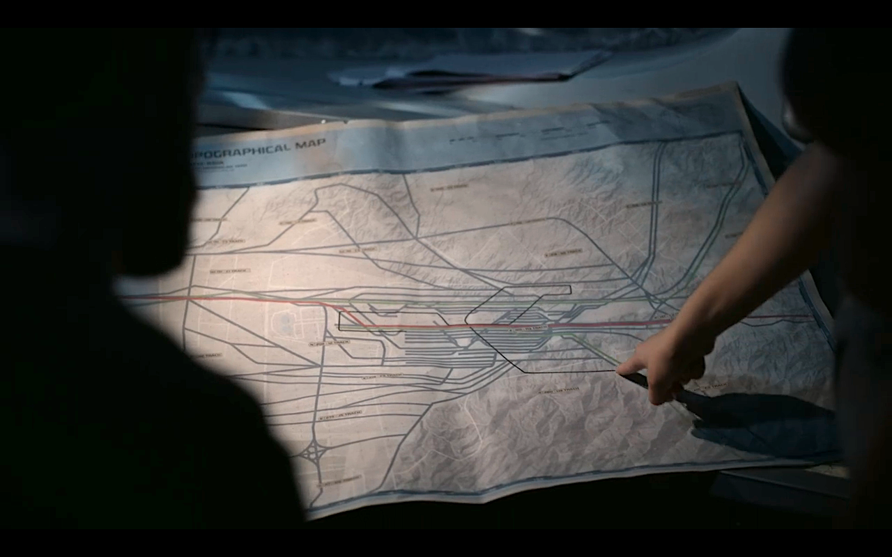 Snowpiercer S3Ep3 Rail Yard Map