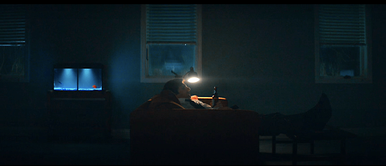 Severance S1Ep1 Mark Watches TV